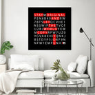 Stay Original by Mariana Angelova on GIANT ART - black typography