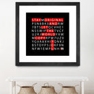 Stay Original by Mariana Angelova on GIANT ART - black typography