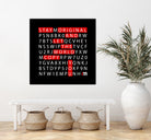 Stay Original by Mariana Angelova on GIANT ART - black typography