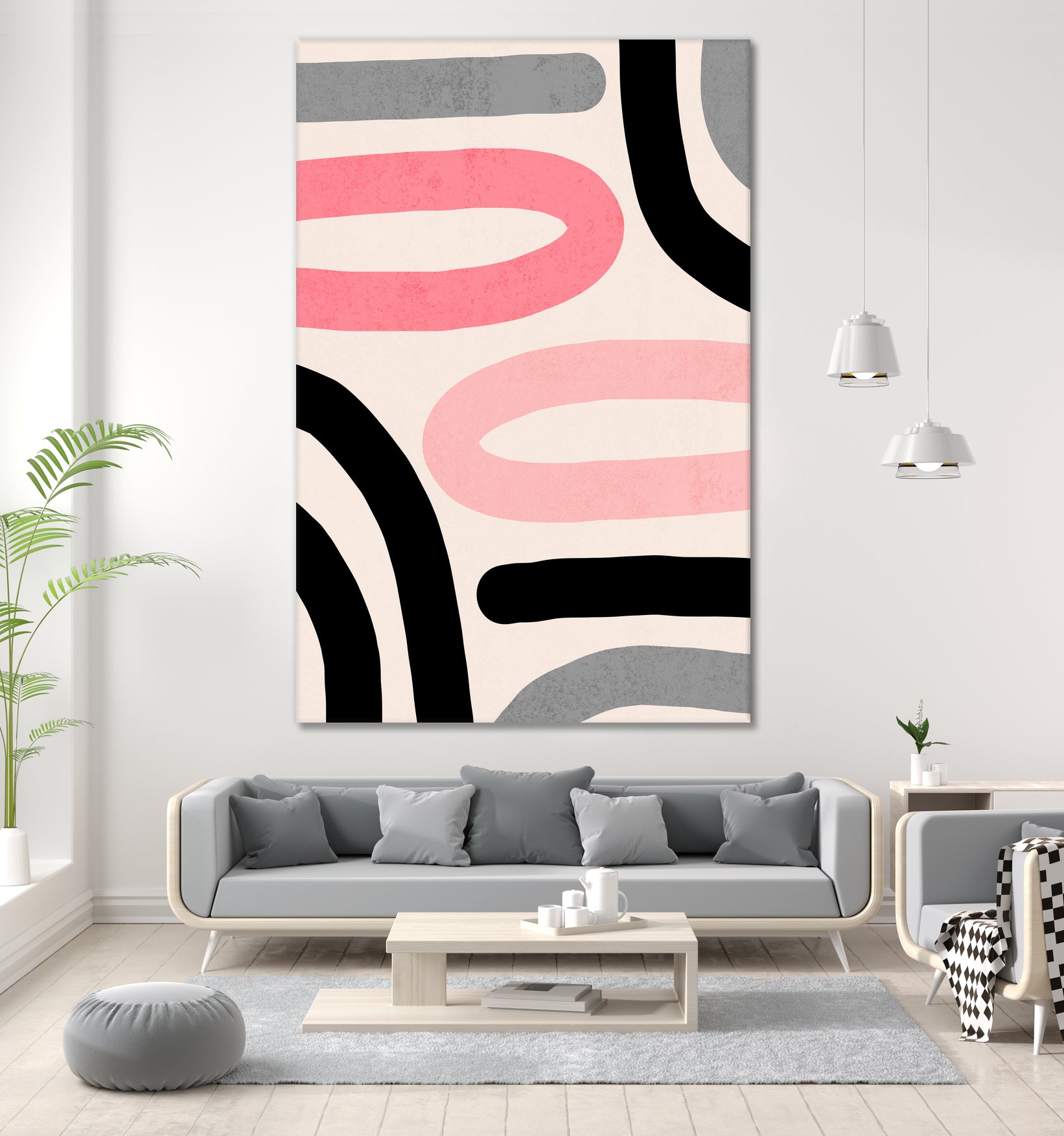 Two of a Kind by Iveta Angelova on GIANT ART - pink digital drawing