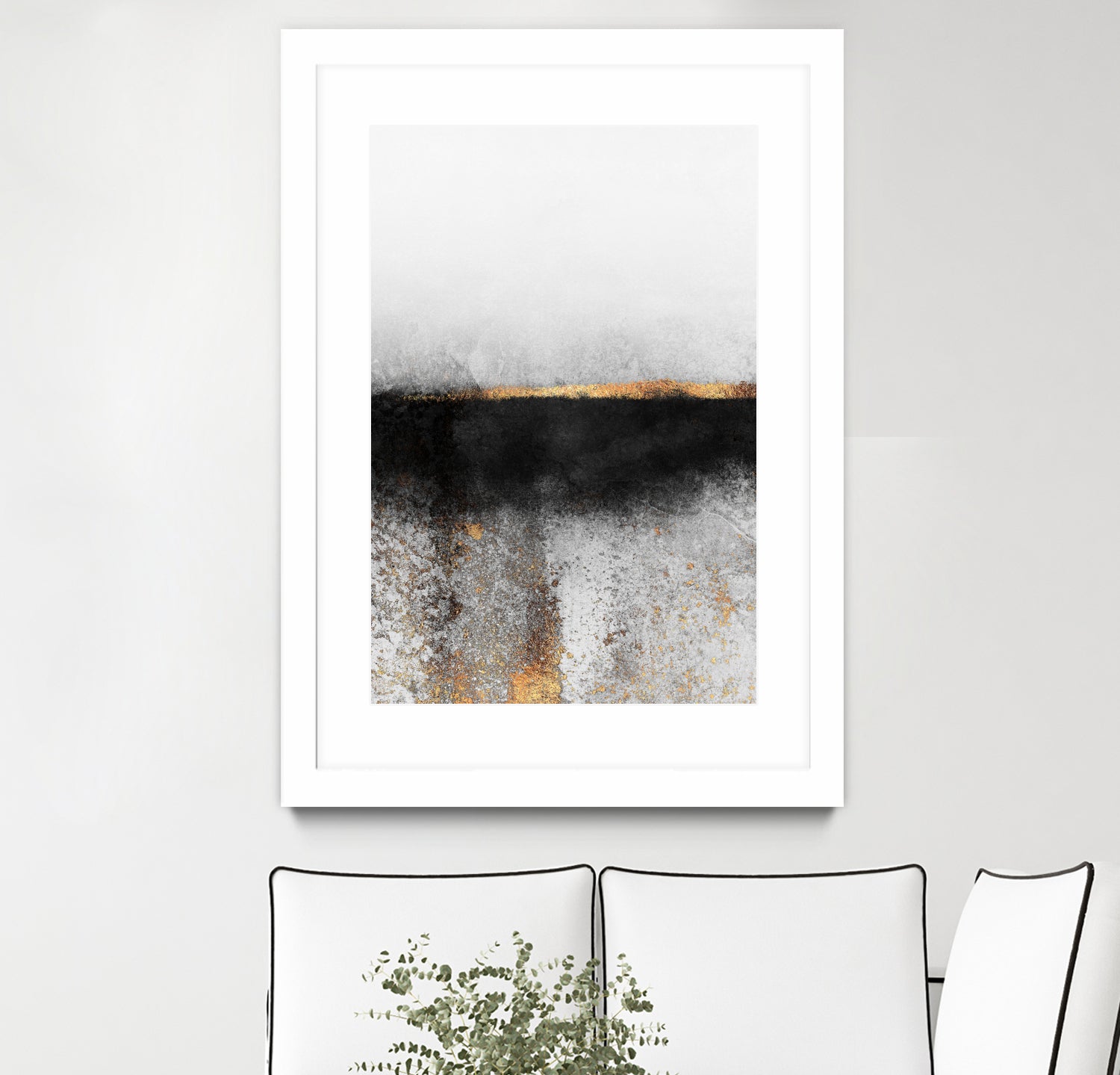 Soot and gold by Elisabeth Fredriksson on GIANT ART - black mixed media