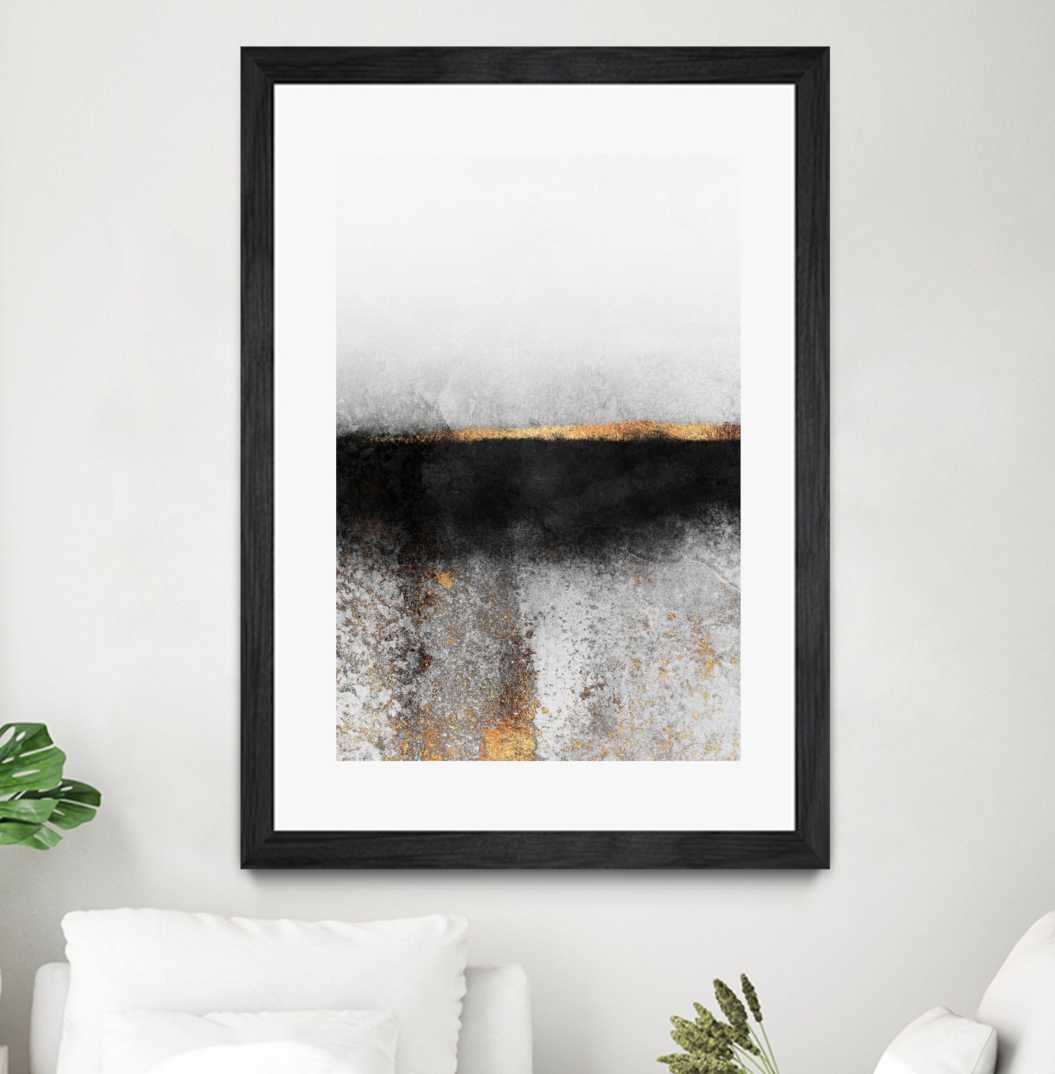 Soot and gold by Elisabeth Fredriksson on GIANT ART - black mixed media