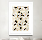 Midcentury Modern Marble Cubes by Christina Shek on GIANT ART - gray digital drawing