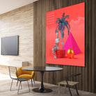 Summersun by Jorge Luis Miraldo on GIANT ART - pink 3d art