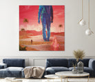 Selfscape Dream by Jorge Luis Miraldo on GIANT ART - red digital painting