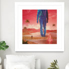 Selfscape Dream by Jorge Luis Miraldo on GIANT ART - red digital painting