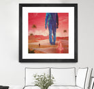 Selfscape Dream by Jorge Luis Miraldo on GIANT ART - red digital painting