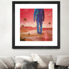 Selfscape Dream by Jorge Luis Miraldo on GIANT ART - red digital painting