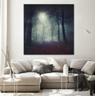 enchanted forest by Dirk Wüstenhagen on GIANT ART - blue digital painting