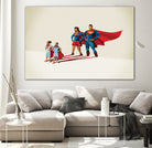 Family Traits by Jason Ratliff on GIANT ART - red digital painting