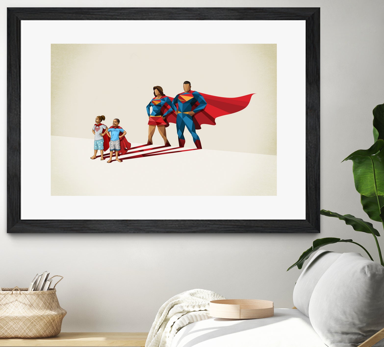 Family Traits by Jason Ratliff on GIANT ART - red digital painting