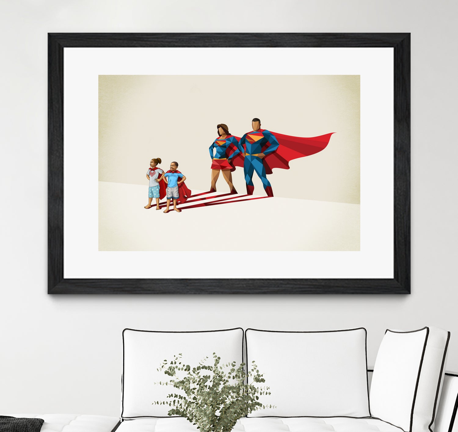 Family Traits by Jason Ratliff on GIANT ART - red digital painting