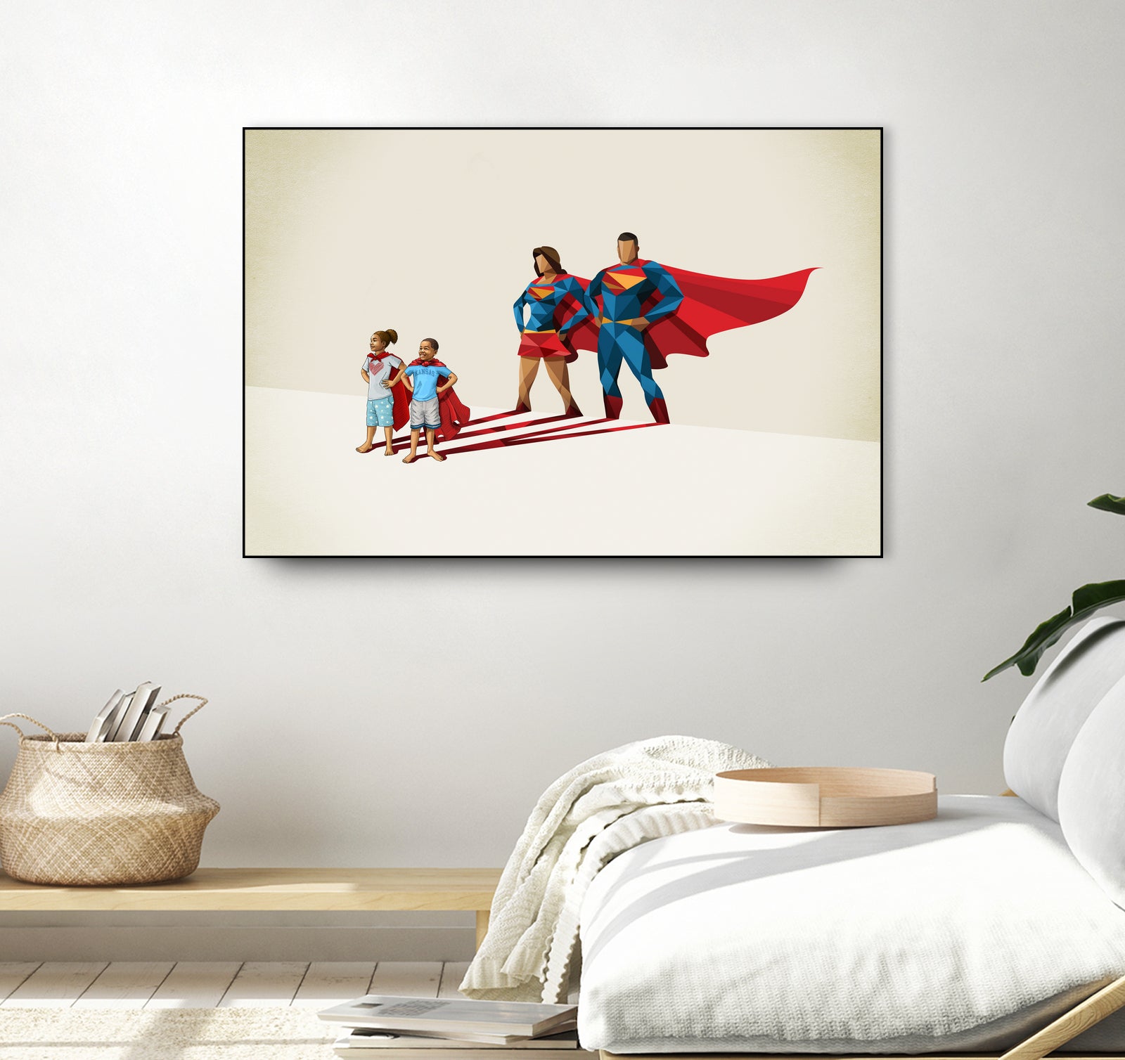 Family Traits by Jason Ratliff on GIANT ART - red digital painting