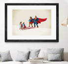 Family Traits by Jason Ratliff on GIANT ART - red digital painting