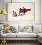 Family Traits by Jason Ratliff on GIANT ART - red digital painting