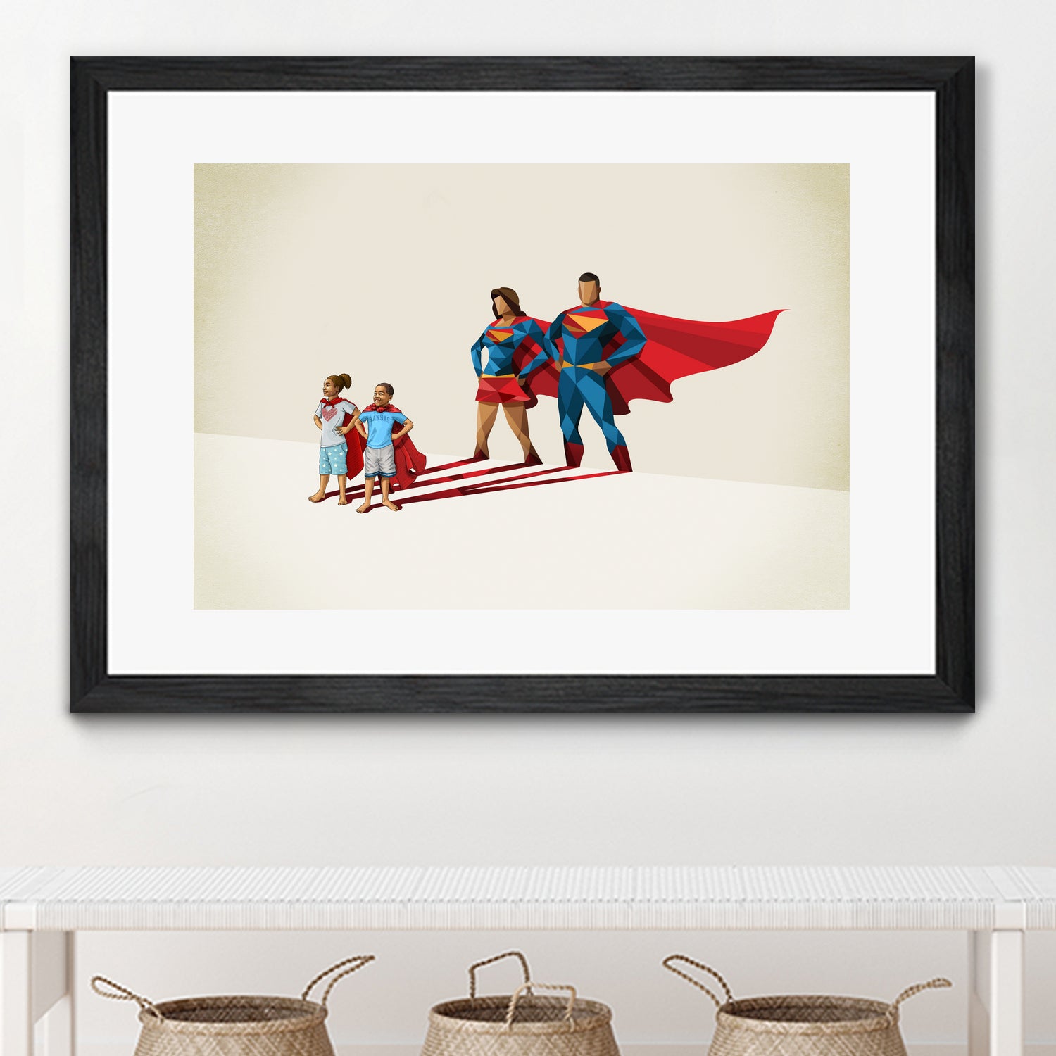 Family Traits by Jason Ratliff on GIANT ART - red digital painting