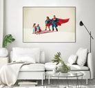 Family Traits by Jason Ratliff on GIANT ART - red digital painting