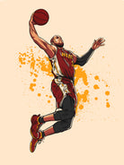 Dwayne Wade by Cearlson Vios on GIANT ART - black vector illustration