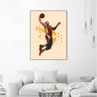 Dwayne Wade by Cearlson Vios on GIANT ART - black vector illustration