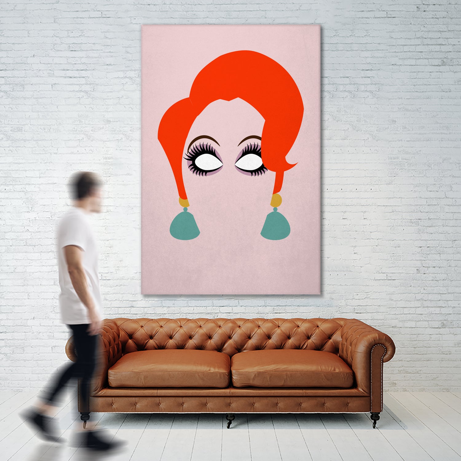 Madame Medusa by Giovanna Mariath on GIANT ART - pink digital drawing