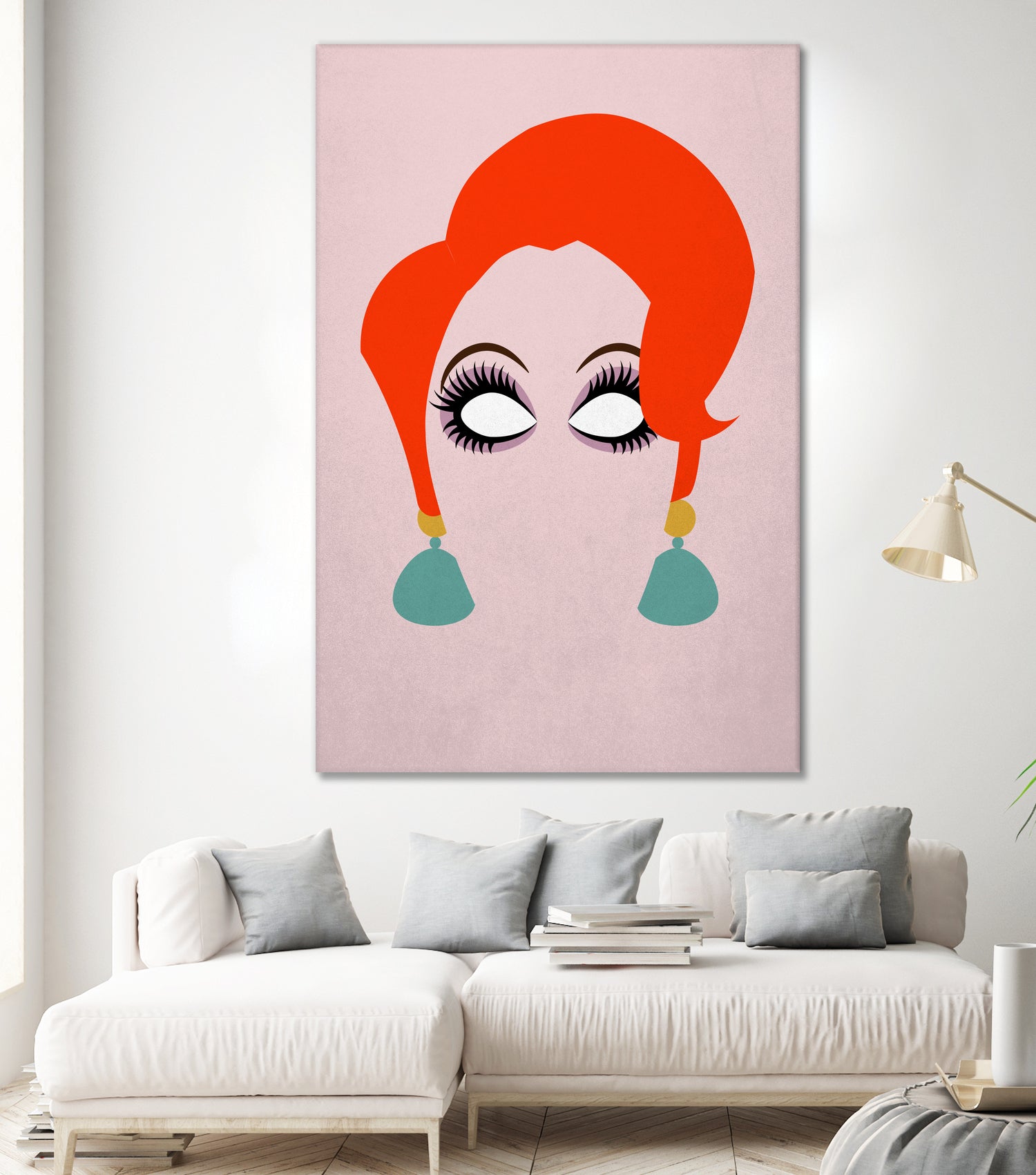 Madame Medusa by Giovanna Mariath on GIANT ART - pink digital drawing