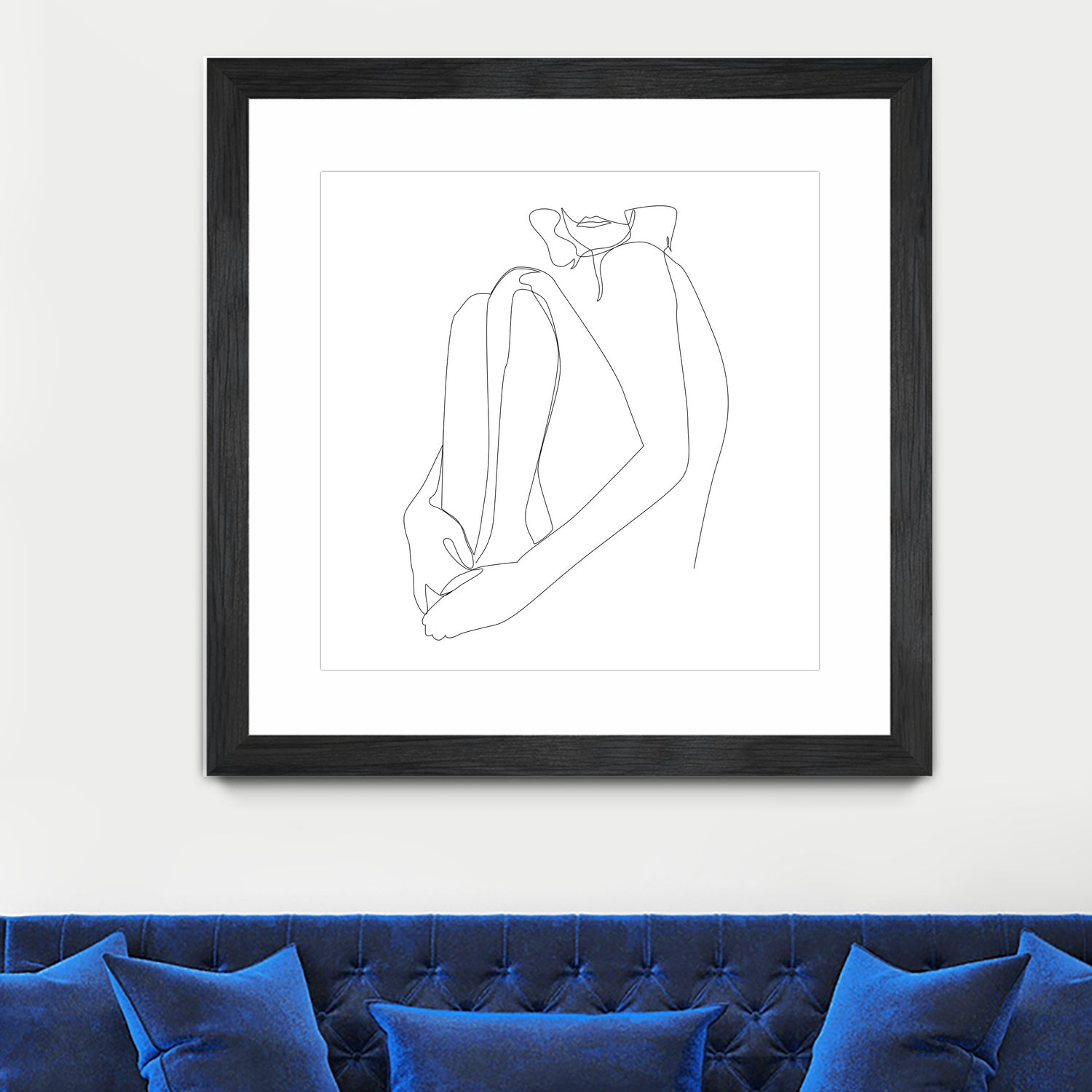 SACRAMENT - single line art by Andrew Strugallo on GIANT ART - white vector illustration