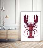 American Lobster by Scott Partridge on GIANT ART - red vector illustration