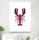 American Lobster by Scott Partridge on GIANT ART - red vector illustration