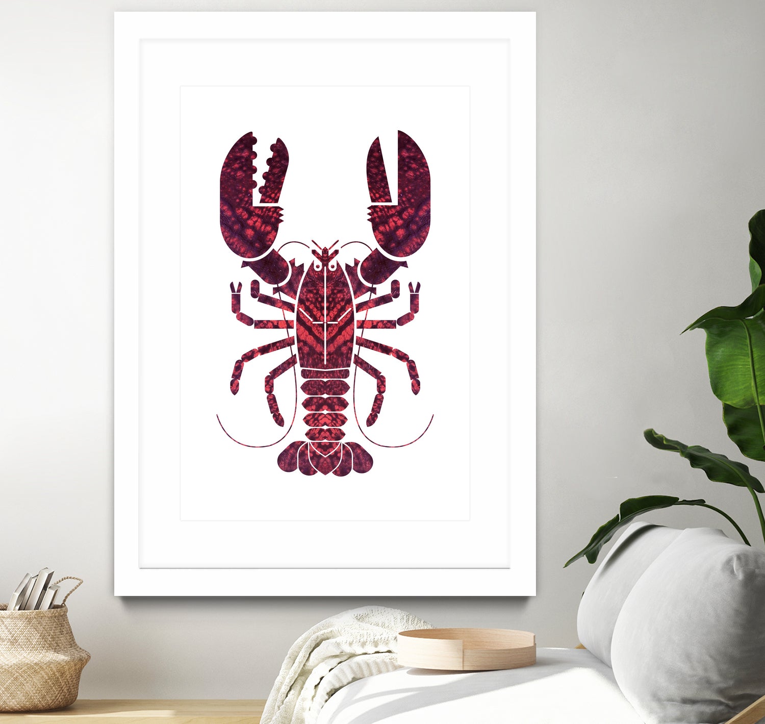 American Lobster by Scott Partridge on GIANT ART - red vector illustration