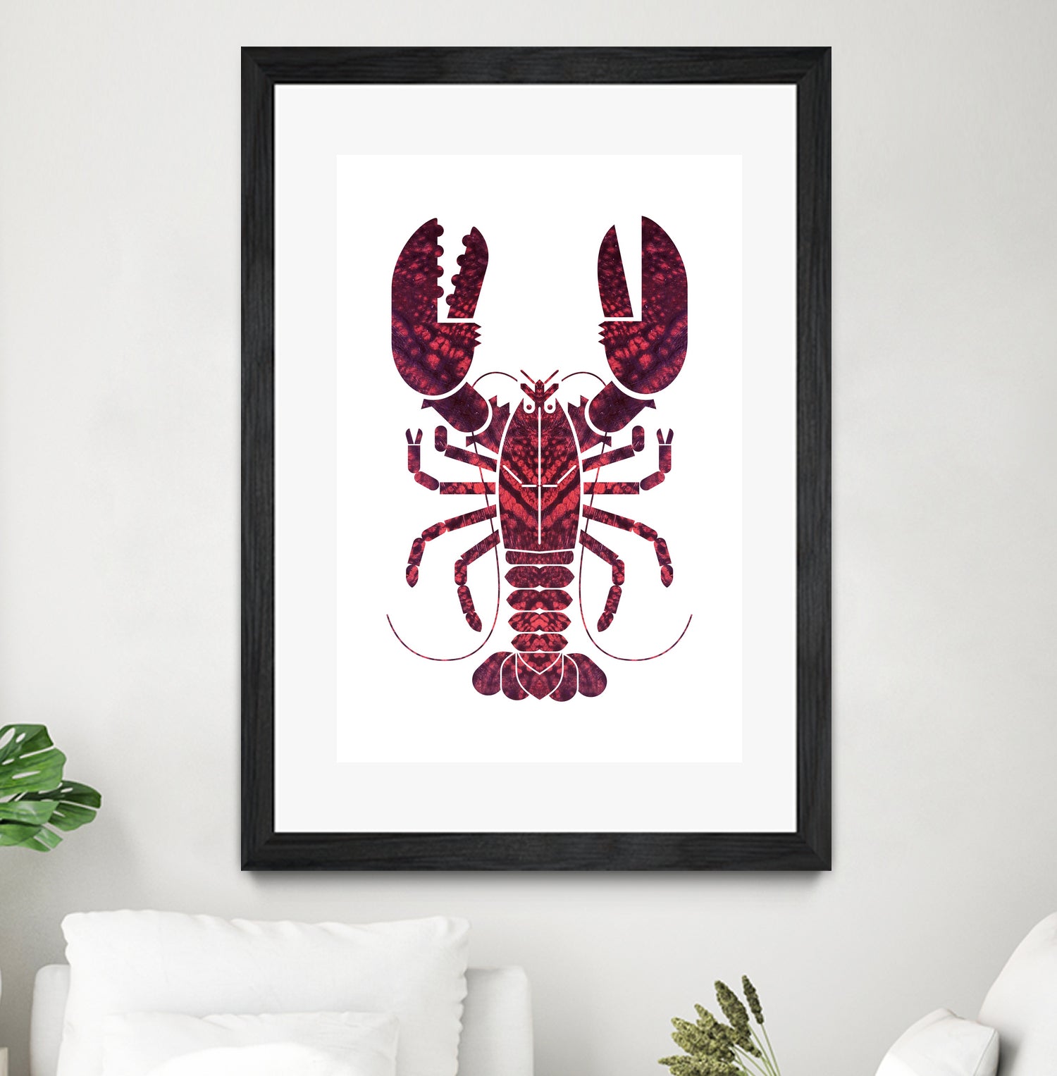 American Lobster by Scott Partridge on GIANT ART - red vector illustration