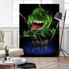 Ghostbusters by Nikita Abakumov on GIANT ART - black digital painting