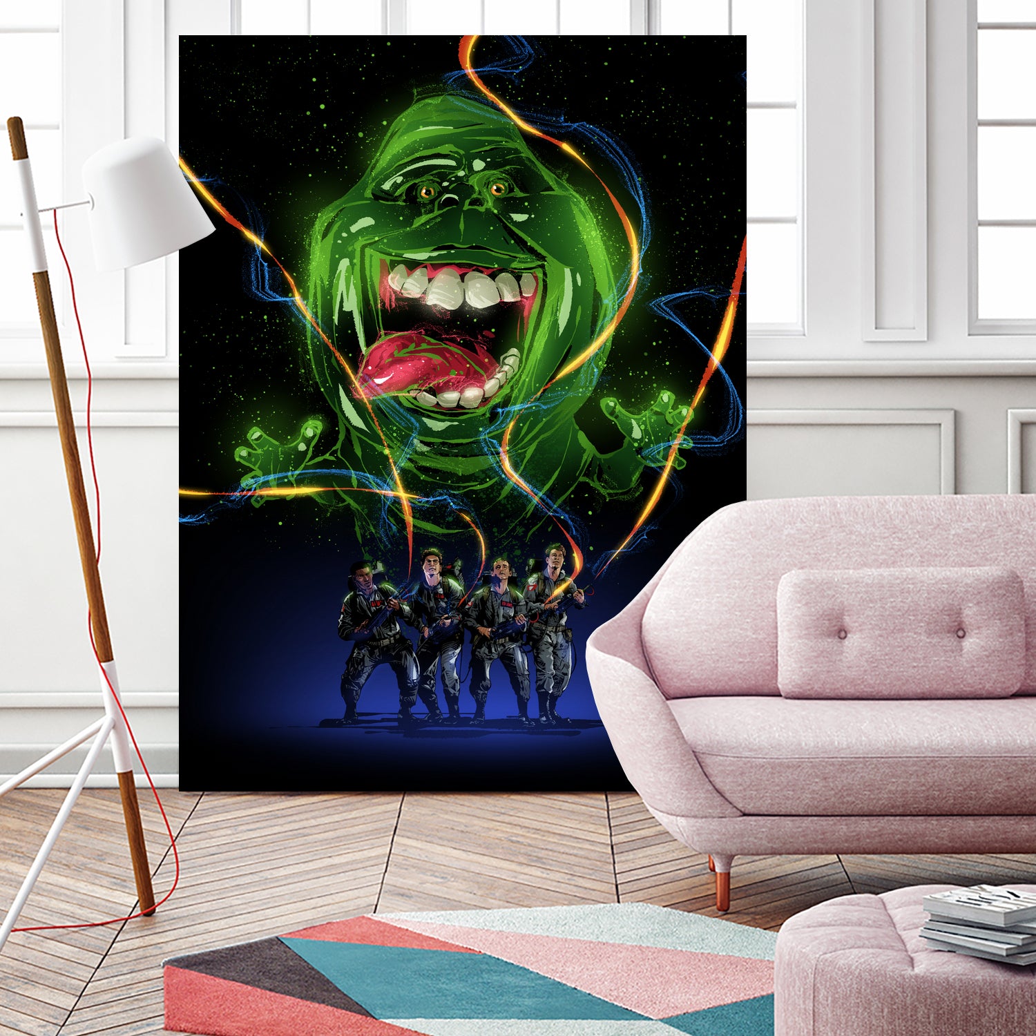 Ghostbusters by Nikita Abakumov on GIANT ART - black digital painting