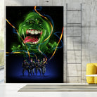 Ghostbusters by Nikita Abakumov on GIANT ART - black digital painting