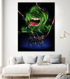 Ghostbusters by Nikita Abakumov on GIANT ART - black digital painting