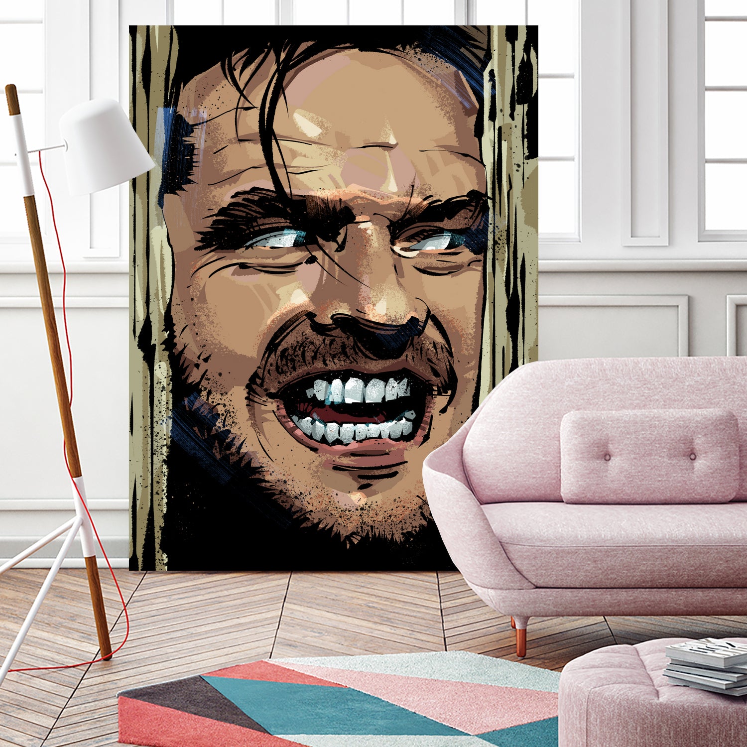 The Shining by Nikita Abakumov on GIANT ART - yellow digital painting