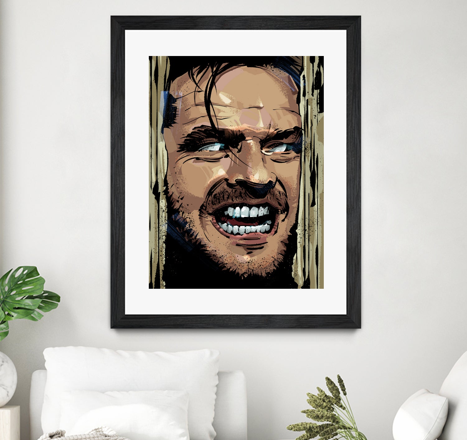 The Shining by Nikita Abakumov on GIANT ART - yellow digital painting