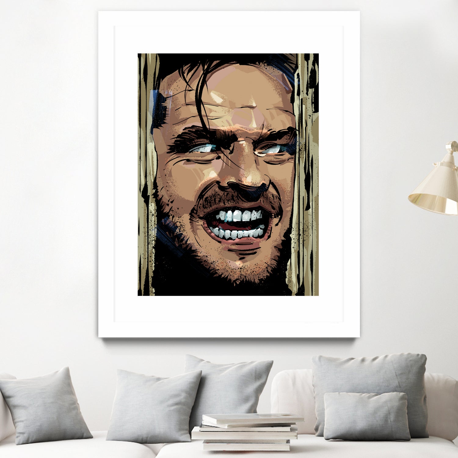 The Shining by Nikita Abakumov on GIANT ART - yellow digital painting