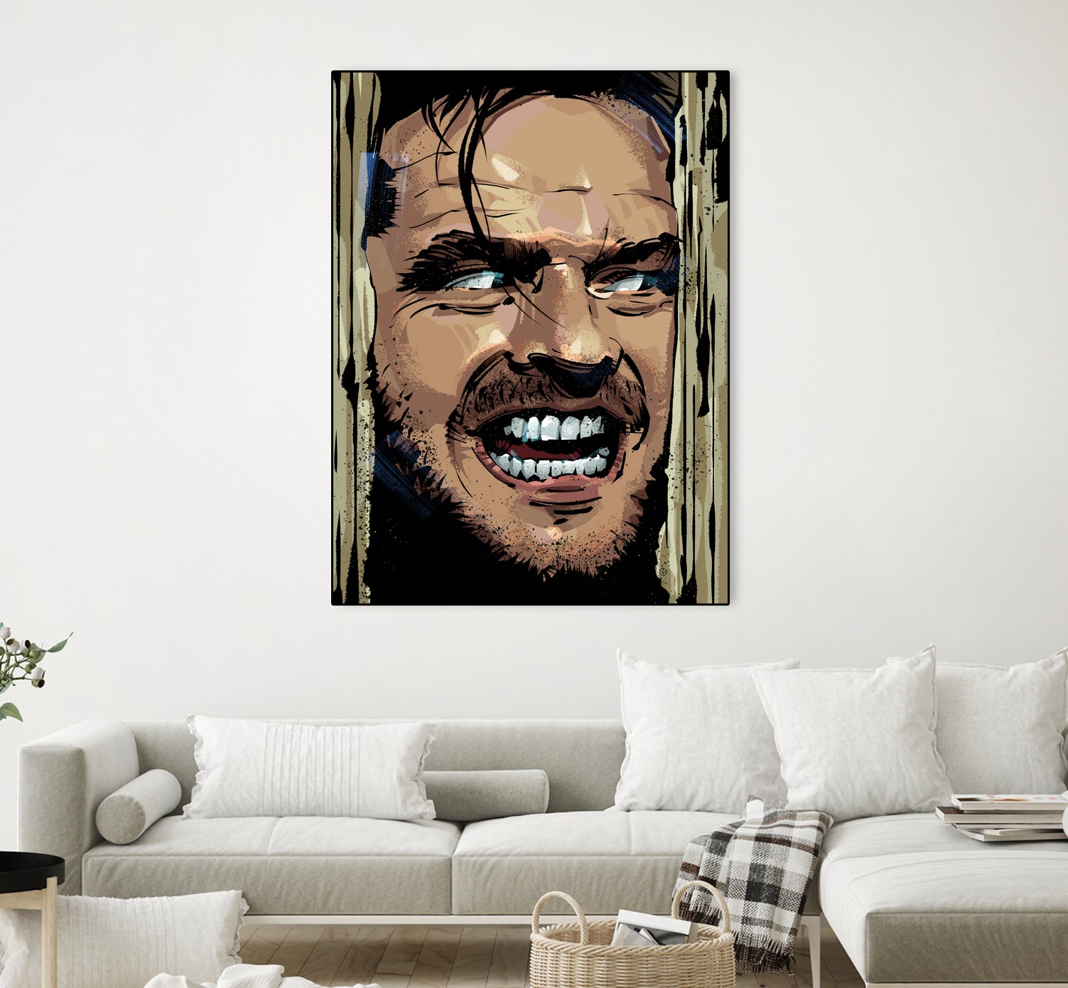 The Shining by Nikita Abakumov on GIANT ART - yellow digital painting