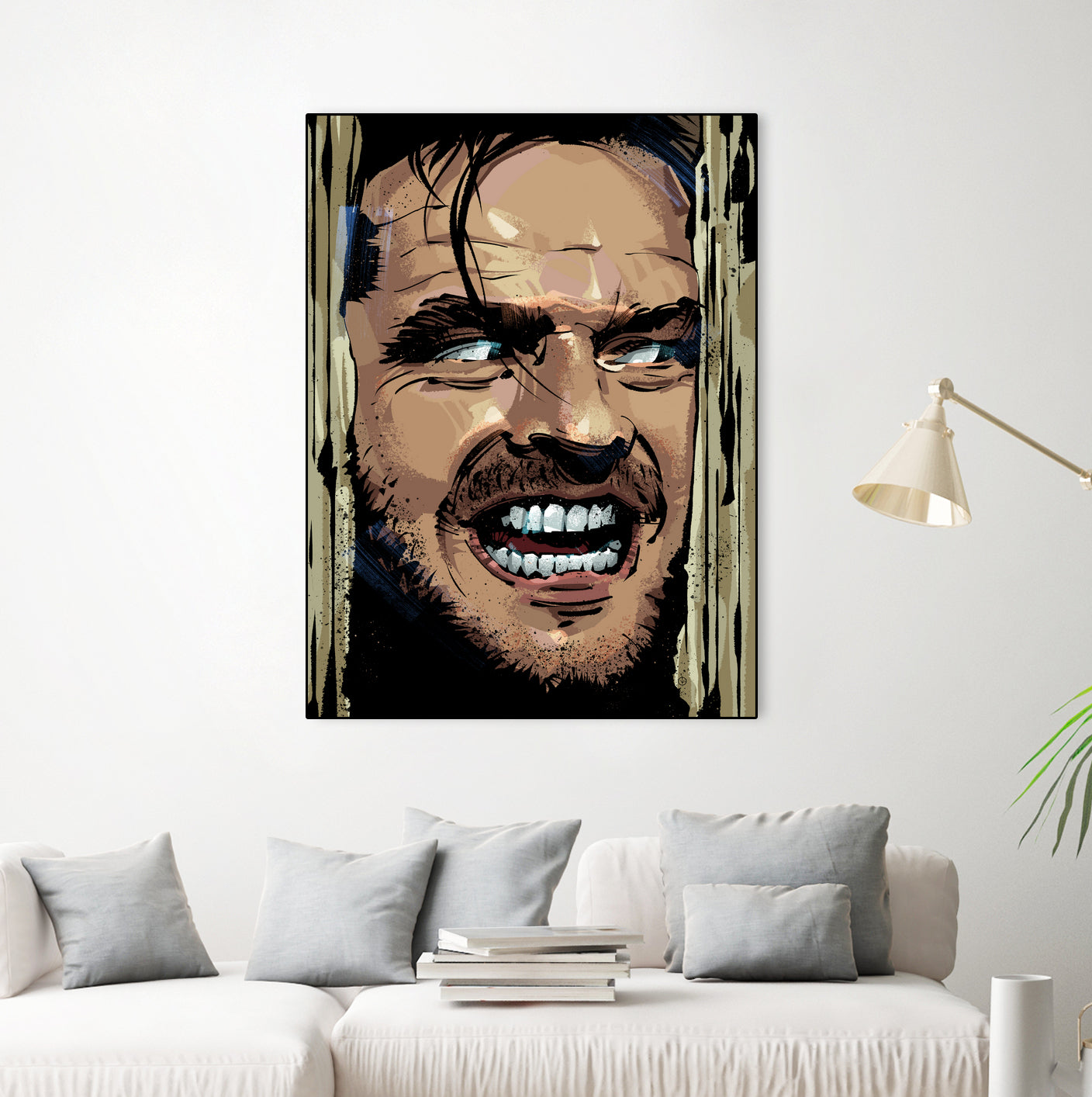 The Shining by Nikita Abakumov on GIANT ART - yellow digital painting