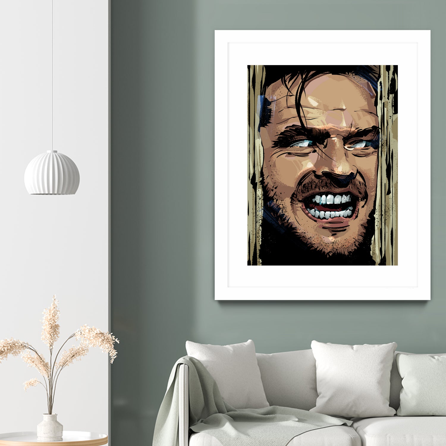 The Shining by Nikita Abakumov on GIANT ART - yellow digital painting