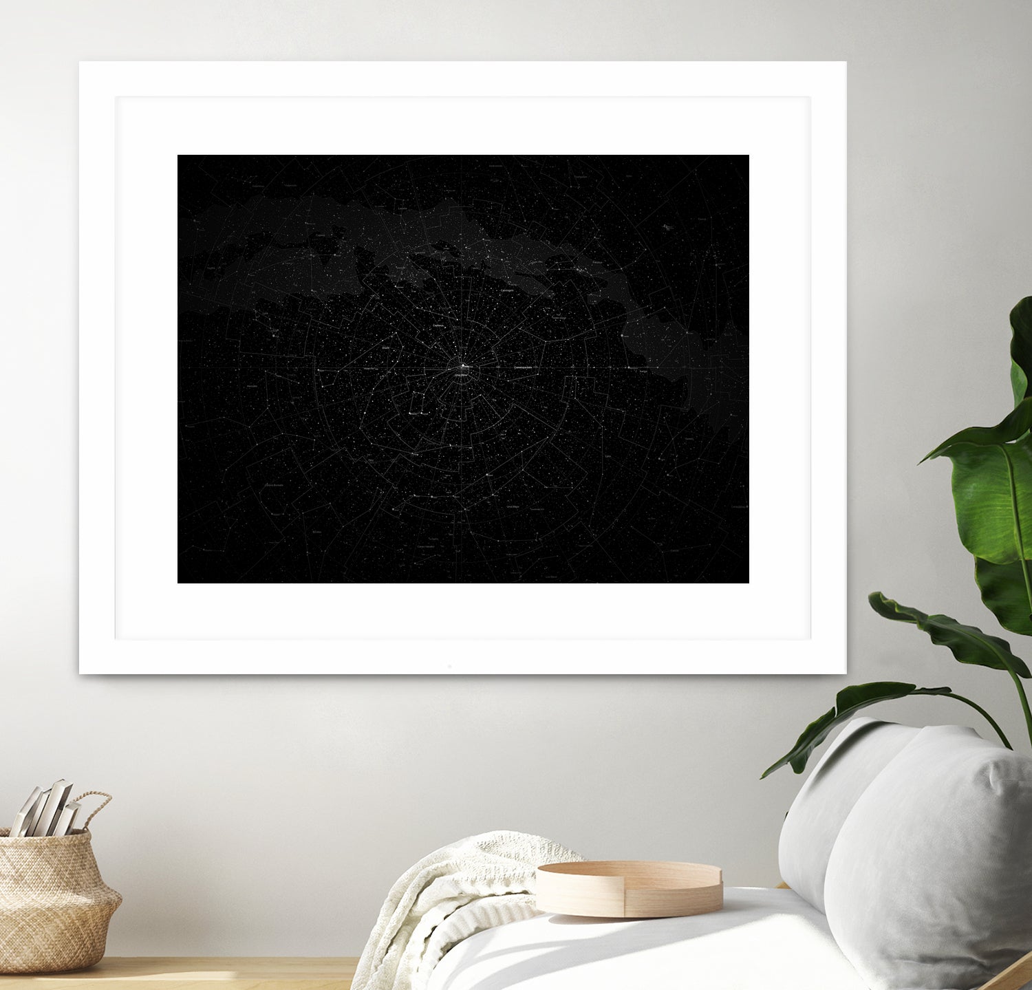 Galaxy Map by Nikita Abakumov on GIANT ART - black mixed media