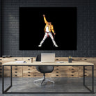 Freddy Mercury by Barbara Vigano on GIANT ART - yellow digital painting