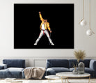 Freddy Mercury by Barbara Vigano on GIANT ART - yellow digital painting