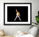 Freddy Mercury by Barbara Vigano on GIANT ART - yellow digital painting