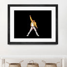 Freddy Mercury by Barbara Vigano on GIANT ART - yellow digital painting