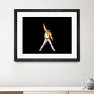 Freddy Mercury by Barbara Vigano on GIANT ART - yellow digital painting