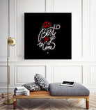 Best to Come by Mariana Angelova on GIANT ART - black typography