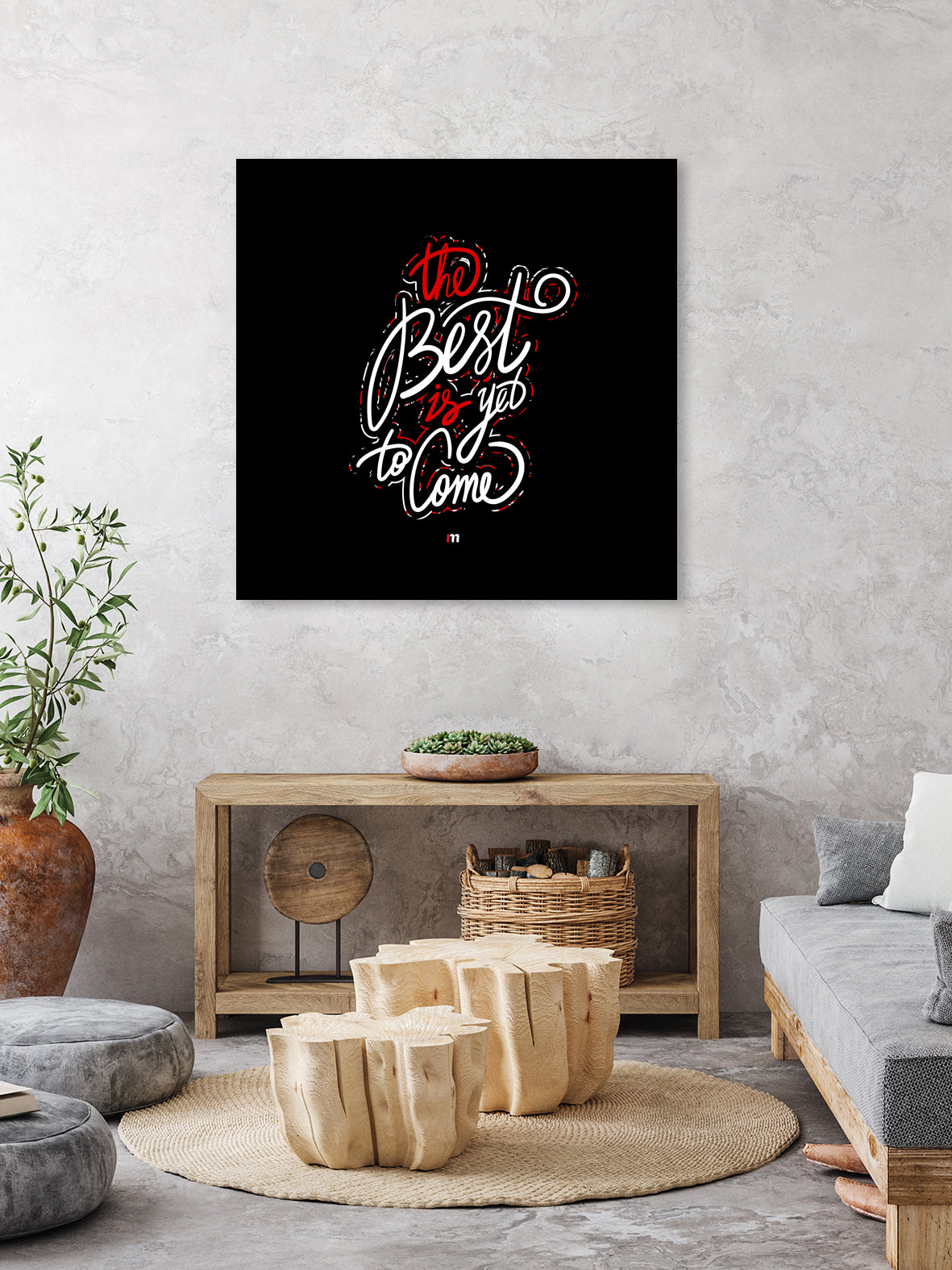 Best to Come by Mariana Angelova on GIANT ART - black typography