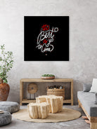 Best to Come by Mariana Angelova on GIANT ART - black typography