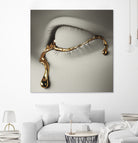 Golden Tear by Vigan Tafili on GIANT ART - white 3d art